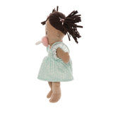 Manhattan Baby Love Stella Doll Beige with Brown Pigtails