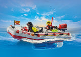 Playmobil 71464 Action Heroes Fireboat with Aqua Scooter