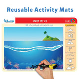 Skillmatics Write and Wipe Activity Mats I Can Count