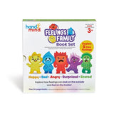 hand2mind - Feelings Family™ Book Set - Happy, Sad, Angry, Scared, and Surprised
