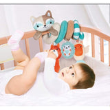 Baby Clementoni Soft Spiral Happy Animals - Stroller Toy