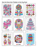Notebook Doodles Coloring & Activity Book - Sweets & Treats