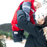 Stonz Baby Puffer Booties - Black - 0-6m