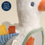 Itzy Bitzy Mirror™ Sensory Tummy Time Mirror - Goose