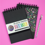 Ooly Black DIY Cover Sketchbook - Large