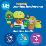 Learning Resources 7748 Peekaboo Safari Playset