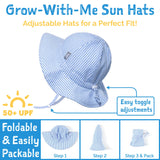 Jan & Jul Sun Hat Cotton Floppy Soft Pink