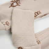 Petit Lem Rib Convertible Sleeper Otter Print