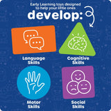 Learning Resources 9807 Lock & Key Clubhouse