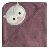 Perlimpinpin Baby Hooded Towel Owl