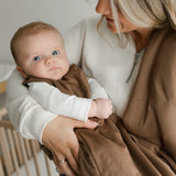 Perlimpinpin Bamboo Quilted Sleep Bag 1 TOG Mocha