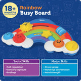 Learning Resources 9809 Rainbow Busy Board