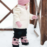 Calikids W2699 Outdoor Booties Pink