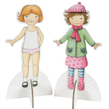 Tiger Tribe Paper Dolls Kit - Vintage
