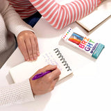 Ooly Bright Writers Colored Ink Retractable Ballpoint Pens - Set of 6