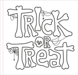 Color Me Spooky Halloween Adult Coloring Book