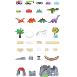 Hape E3795 Dino Railway Adventure Set