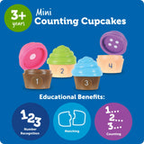 Learning Resources 6796 Mini Counting Cupcakes