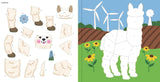 My First Color-by-Sticker Book - Farm Animals