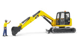 Bruder 02467 Cat® Mini Excavator with Worker 18.10.10