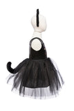 Great Pretenders 34795 Black Cat Dress & Headpiece Size 5-6