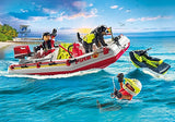 Playmobil 71464 Action Heroes Fireboat with Aqua Scooter