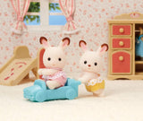 Calico Critters 2099 Chocolate Rabbit Twins