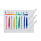 Ooly Stamp-a-Doodle Double-Ended Markers - set of 12