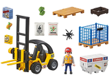 Playmobil 71528 My Life Forklift Truck with Cargo