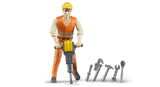Bruder 60020 Construction Worker with accessories
