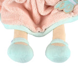 Tikiri Toys Pia Light Brown Hair Doll in Peach & Blue Dress