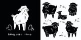 Baby Sees Farm Animals A High-Contrast Board Book