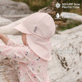 Jan & Jul Sun Soft UV Baby Cap Soft Pink