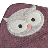 Perlimpinpin Baby Hooded Towel Owl