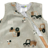 Perlimpinpin Plush Sleep Bag 1.5 TOG Tractors