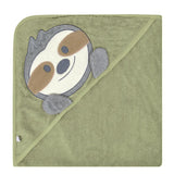 Perlimpinpin Baby Hooded Towel Sloth