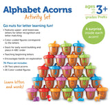 Learning Resources 6802 Alphabet Acorns Activity Set