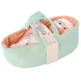 Manhattan Baby Love Stella My First Doll Peach & Bassinet
