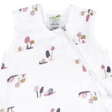 Perlimpinpin Cotton Muslin Sleep Bag 0.7 TOG Snails