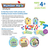 Learning Resources 3063 Number Nails Activity Set
