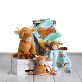 Mary Meyer Teether Rattle Hetty Highland Cow 6"