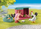Playmobil 71510 My Life Little Chicken Farm in the Tiny House Garden