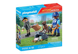 Playmobil 71731 Act!on Heroes Police Search with Dog