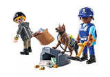 Playmobil 71731 Act!on Heroes Police Search with Dog