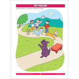 School Zone Preschool Sticker Book Ages 3-6