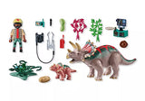 Playmobil 71821 Dinos Triceratops Family