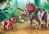 Playmobil 71821 Dinos Triceratops Family