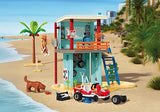 Playmobil 71903 My Life Lifeguard Tower with Beach Buggy