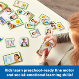 Learning Resources 6091 Puzzle Cards - Feelings & Emotions