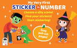 My Very First Sticker by Number Halloween Activity Book